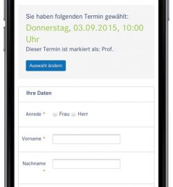 DocVisit: Mobile Terminbuchung